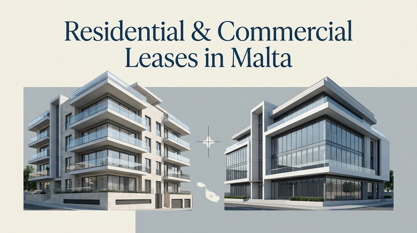 Residencial & Commercial Leases in Malta Understanding the Legal Framework & Practical Implications